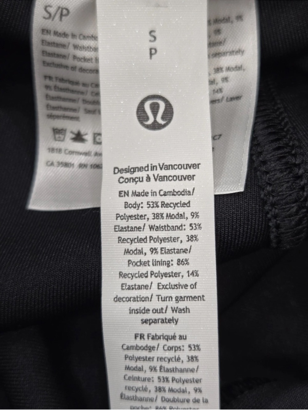 Lululemon Softstreme Pintuck Mid-Rise Pant In Black Size S Womens - Picture 4 of 12